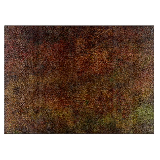 Planche à découper en verre décoratif (Devant)