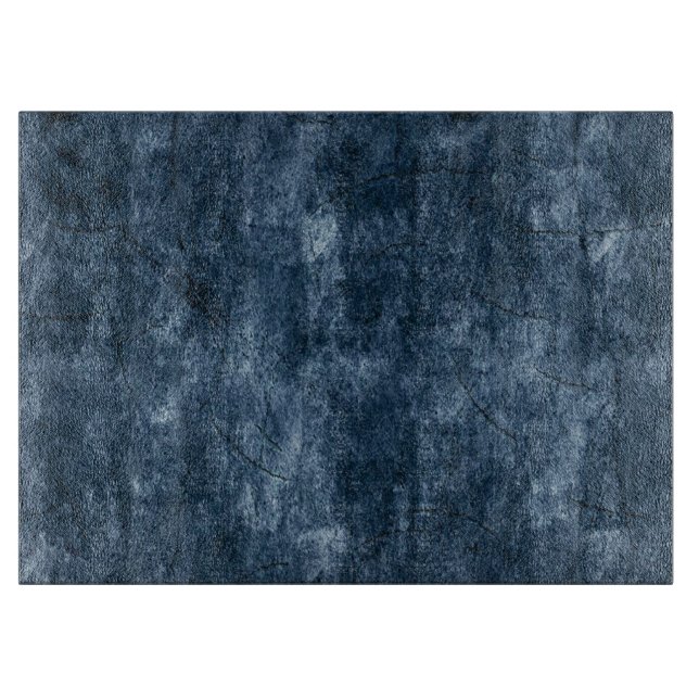 Planche à découper en verre décoratif/Denim (Devant)