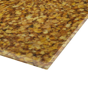 Planche à découper en verre feuilles d'automne