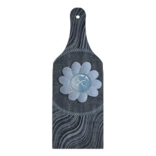 Planche à découper en verre Floral