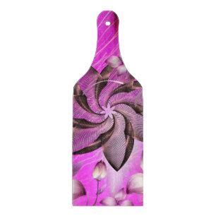 Planche à découper en verre Floral