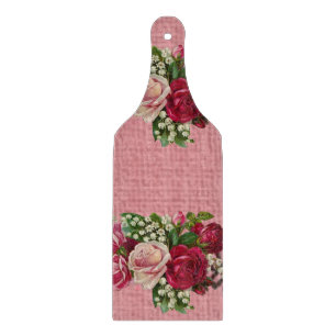 Planche à découper en verre Floral