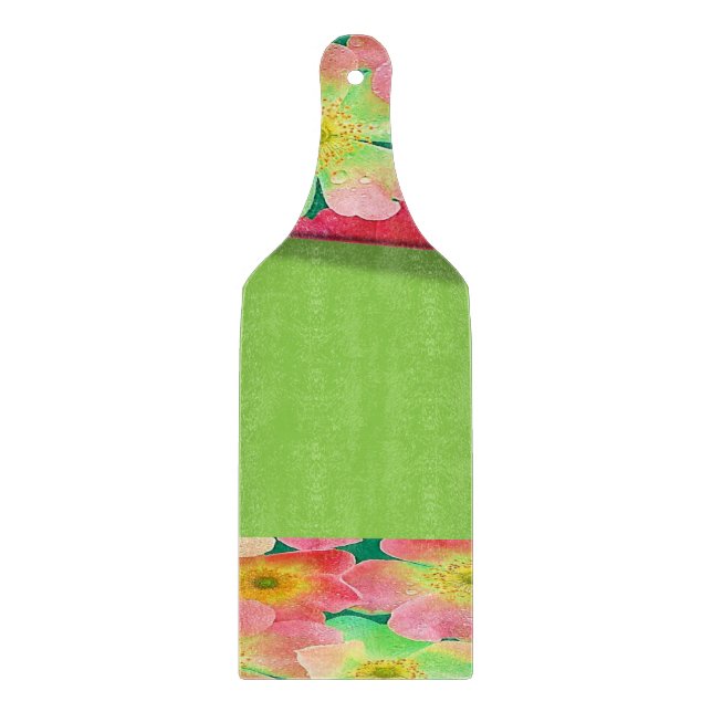 Planche à découper en verre Floral (Devant)
