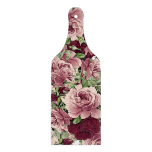 Planche à découper en verre Floral