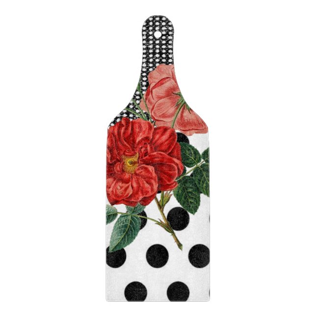 Planche à découper en verre Floral (Devant)
