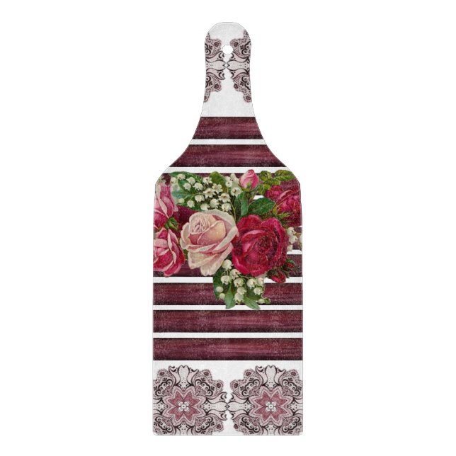 Planche à découper en verre Floral (Devant)