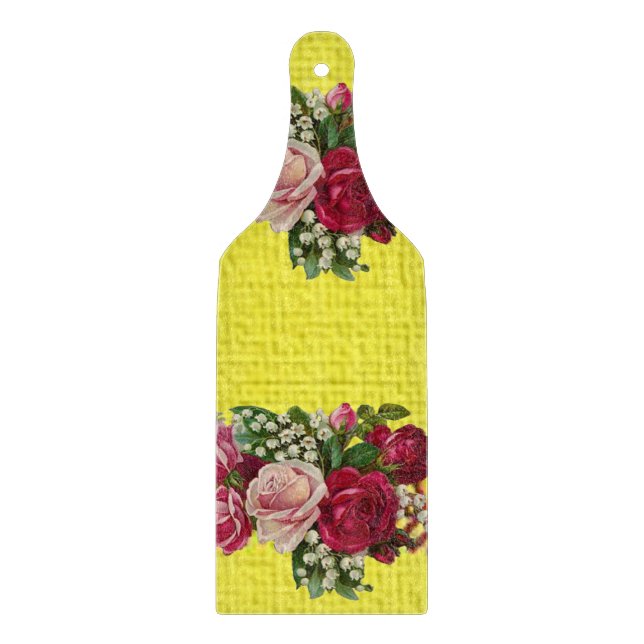 Planche à découper en verre Floral (Devant)