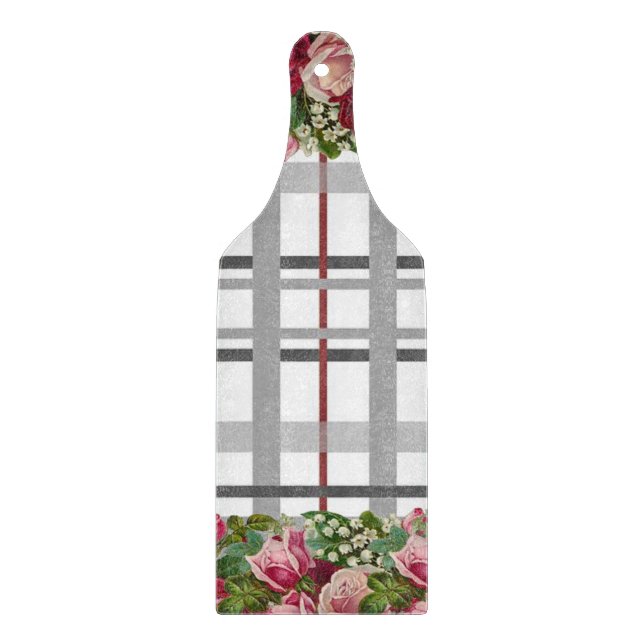 Planche à découper en verre Floral (Devant)