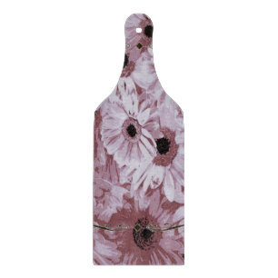 Planche à découper en verre Floral