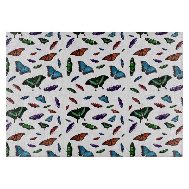 Planche à découper en verre Flutterbies (choisir l (Devant)