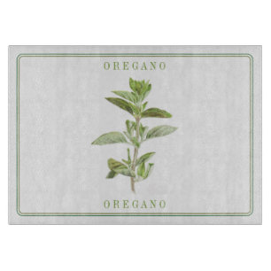 Planche à découper en verre FRESH OREGANO 11x8