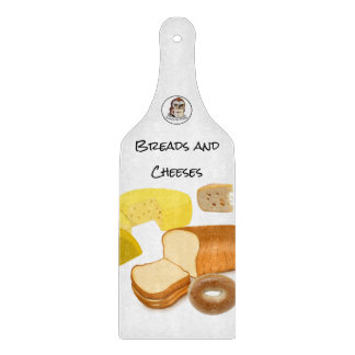 Planche à découper en verre pour pain et fromage