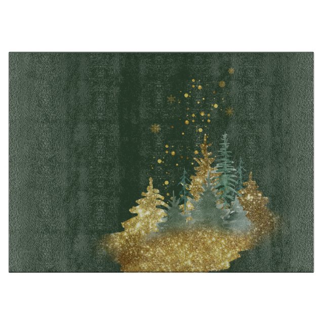 Planche à découper en verre Récolte de la forêt my (Devant)