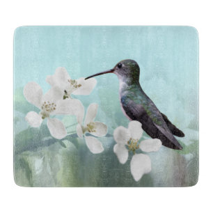Planche à découper en verre rectangulaire Amazilia