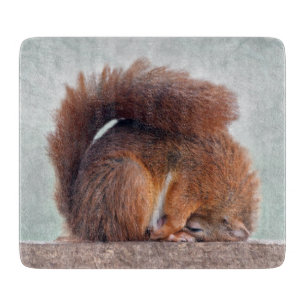 Planche à découper en verre rectangulaire Yoga Squ