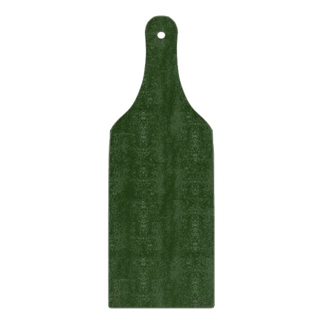 Planche à découper en verre vert forêt sombre (Devant)