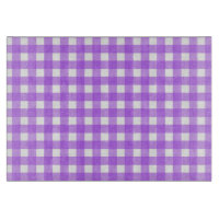 En vichy violet brillant