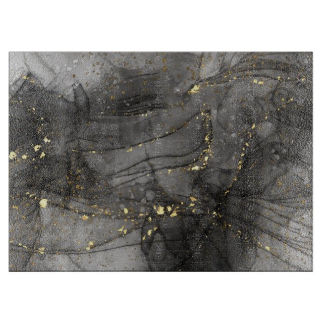 Planche à découper encre alcool fluide (Devant)