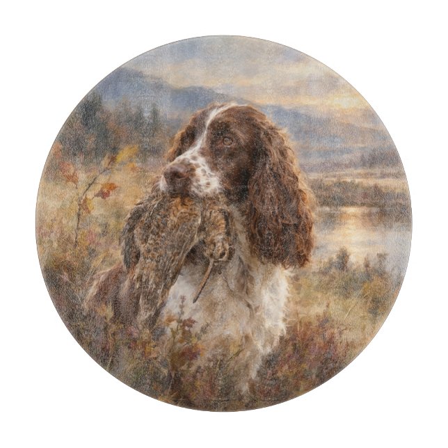 Planche À Découper English Springer Spaniel  (Devant)