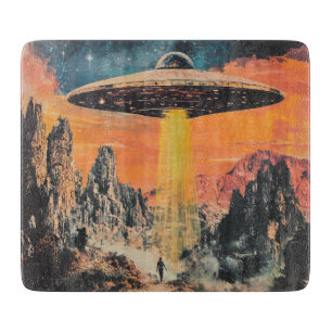 Planche À Découper Enlèvement d'aliens PAN OVNI