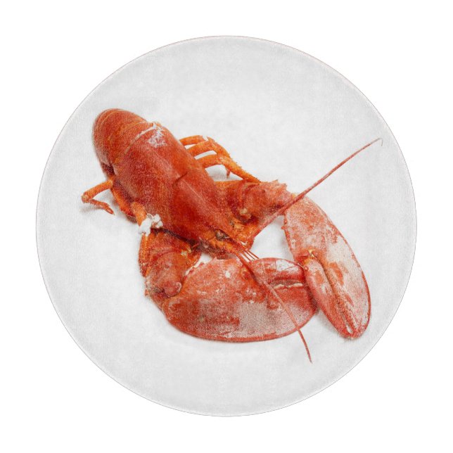 Planche à découper entière de homard (Devant)