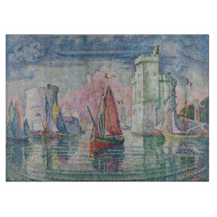 Planche À Découper Entrée du port de La Rochelle, Paul Signac