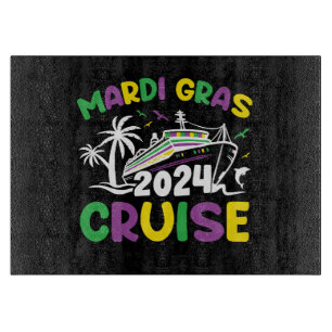 Planche À Découper Équipe de croisière Mardi Gras