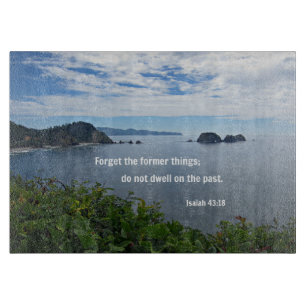 Planche À Découper Ésaïe 43:18 Oublie les choses précédentes; ne...