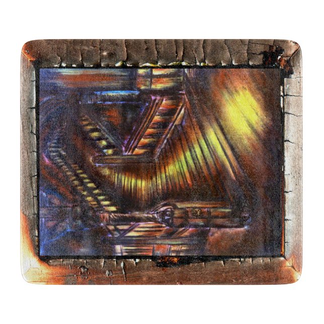 Planche À Découper Escalier de lumière (Devant)