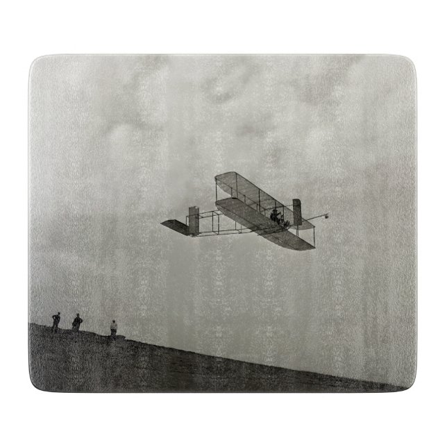 Planche À Découper Essai de planeur Vol Aviation Wright Brothers (Devant)