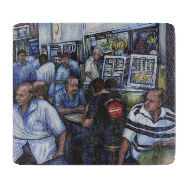 Planche À Découper Et elle a épousé le Mailman, Singapour (Devant)