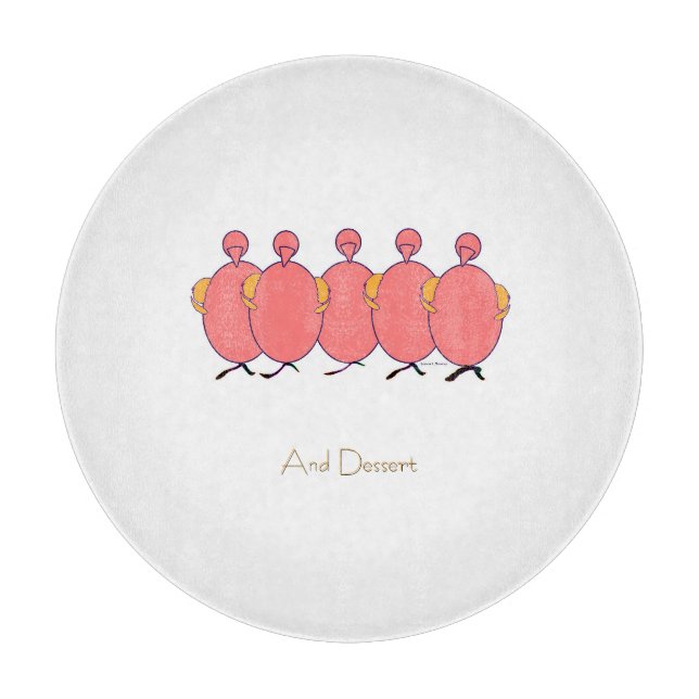 Planche À Découper Et tour de dessert  (Devant)