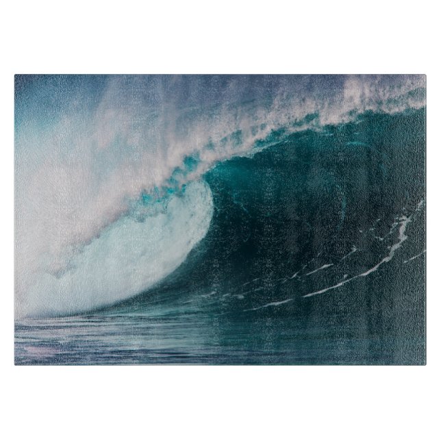 Planche À Découper États-Unis, Hawaï, Oahu, Grandes vagues (Devant)