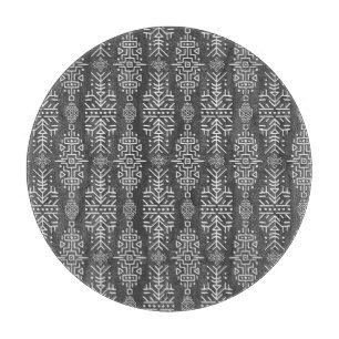 Planche À Découper Ethnic Boho Chic : Une conception tribale transpar