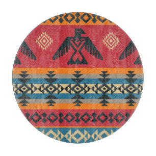 Planche À Découper Ethnic Eagles Motif Vintage