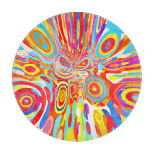 Planche À Découper Exploration d'un Motif coloré