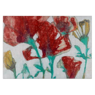 Planche À Découper Expression II de fleur