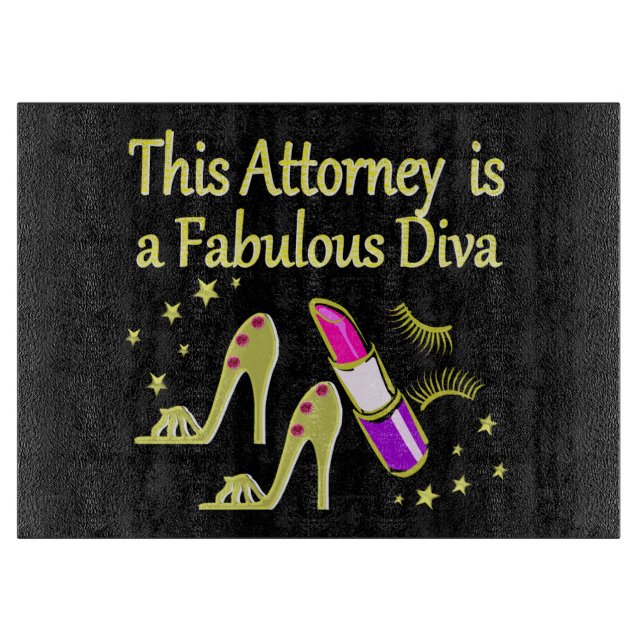 PLANCHE À DÉCOUPER FABULEUX ATTORNEY DIVA DESIGN (Devant)