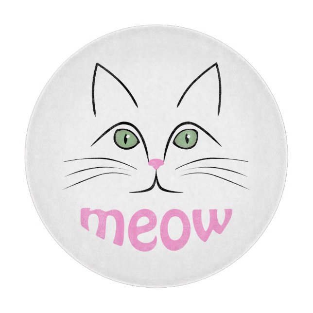 Planche À Découper Face de chat (Devant)