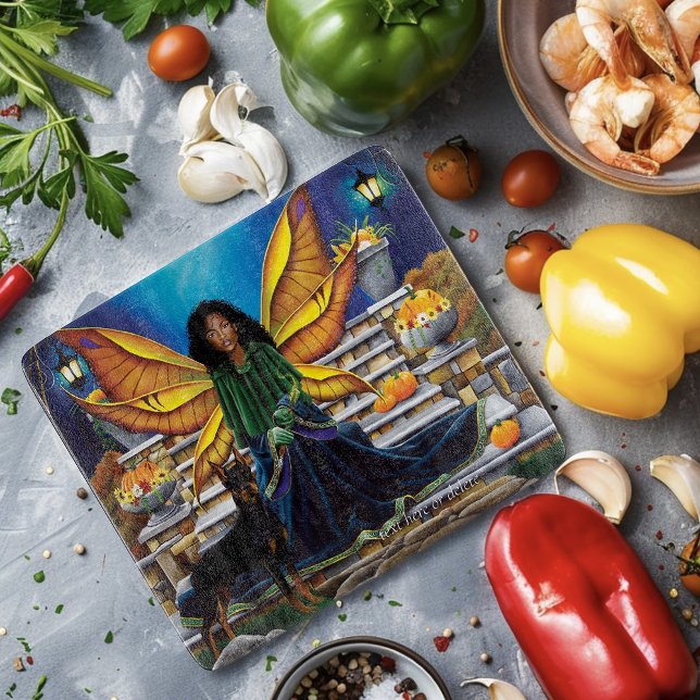 Planche À Découper Fairy Guardian Doberman Chien (Créateur téléchargé)