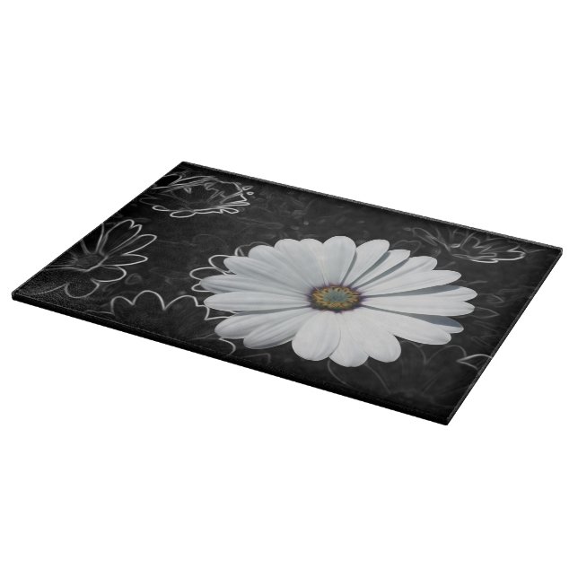Planche À Découper Faisceaux et nuances de gris (Coin)