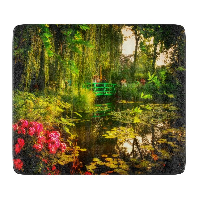 Planche À Découper Fameux Claude Monet Giverny Pond Lilies (Devant)