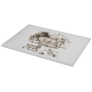 Planche À Découper Famille Bobcat