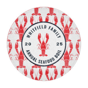 Planche À Découper Famille Cuisson de homard personnalisée pour toute