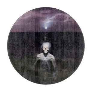 Planche À Découper Fantôme en mer - Peinture à l'huile