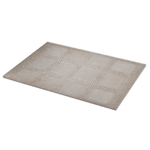 Planche À Découper Faux Tissu Beige