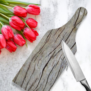 Planche À Découper Faux Vieux Cypress Arbre Barres Coupe