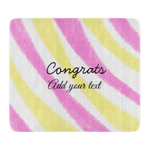 Planche À Découper Félicitations minimales simples pour la remise des