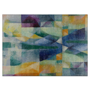 Planche À Découper Fenêtre simultanée 1912 par Robert Delaunay