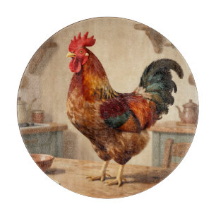 Planche À Découper Ferme de la Fierté de Coq Cuisine Maison de Campag